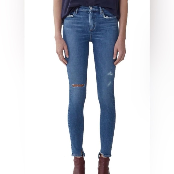 Agolde Denim - Agolde Sophie High Rise Skinny Jeans